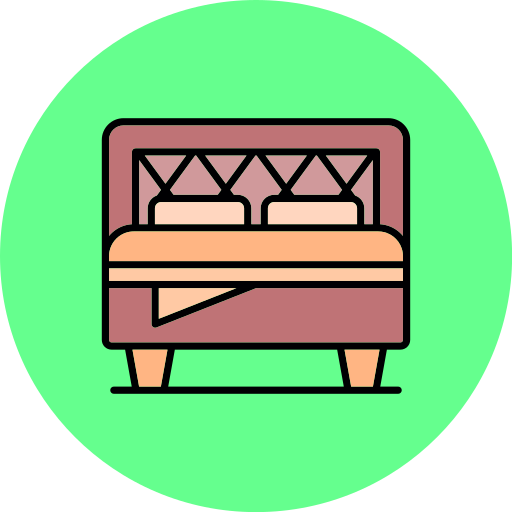 cama de casal grátis ícone cama de casal grátis ícone