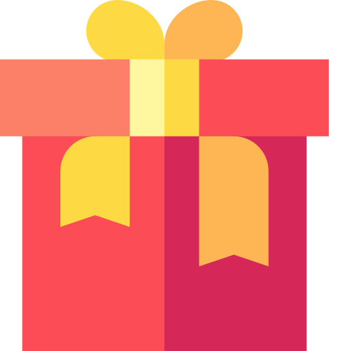 Gift free icon