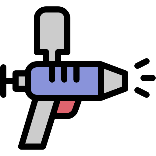 pistola rociadora icono gratis