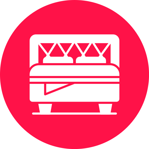 cama de casal grátis ícone cama de casal grátis ícone