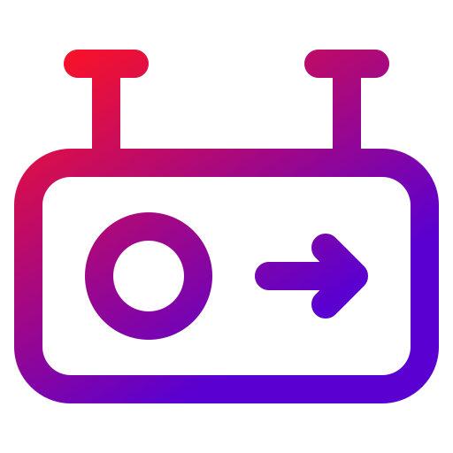 señal de tráfico icono gratis