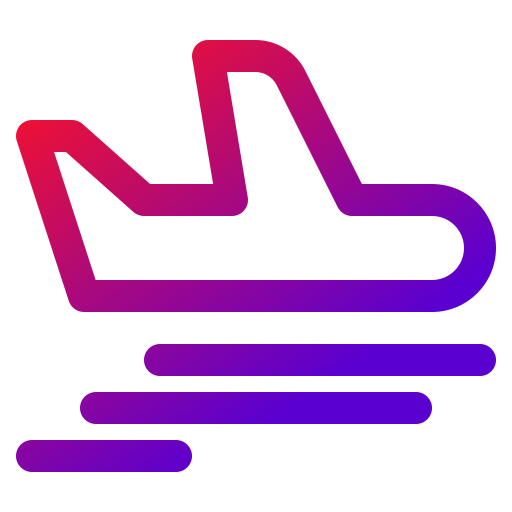 Airplane free icon