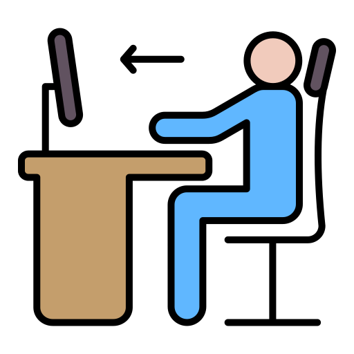 ergonomía icono gratis