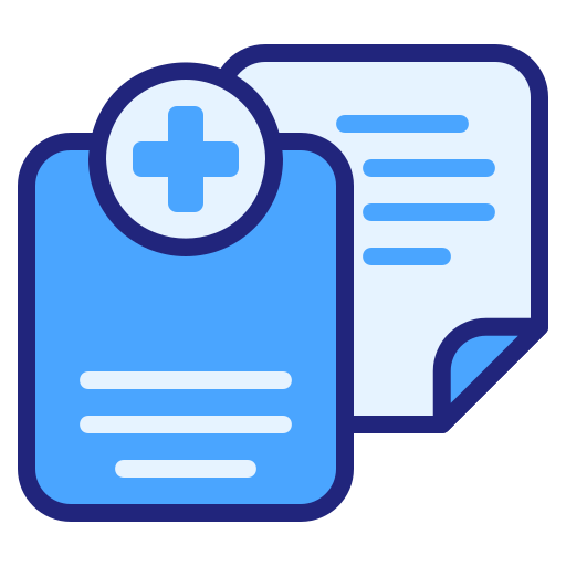 historial médico icono gratis