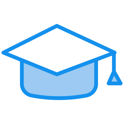 chapéu de graduação grátis ícone