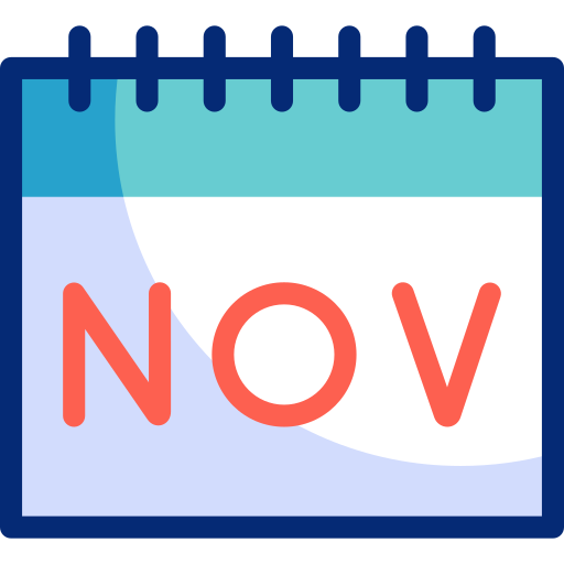 noviembre icono gratis