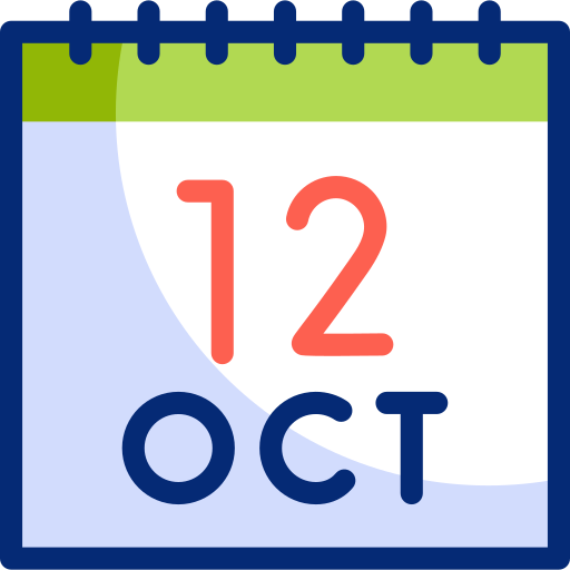 octubre icono gratis