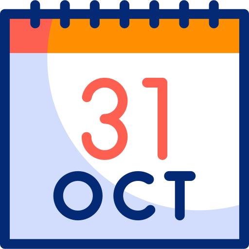 octubre icono gratis