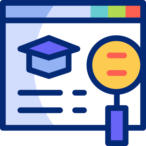 Online learning free icon