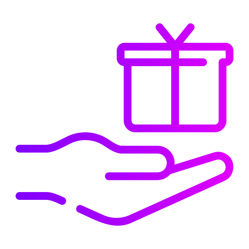 caja de regalo icono gratis