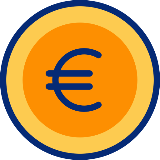 유로 무료 아이콘