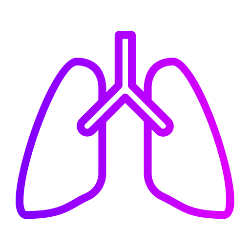 pulmones icono gratis