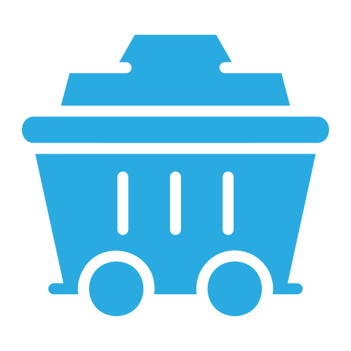 Mine cart free icon Mine cart free icon