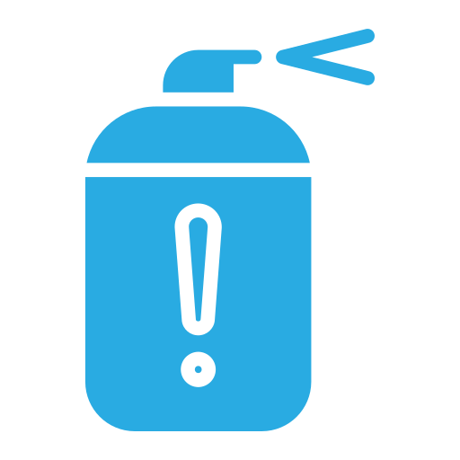 Spray free icon