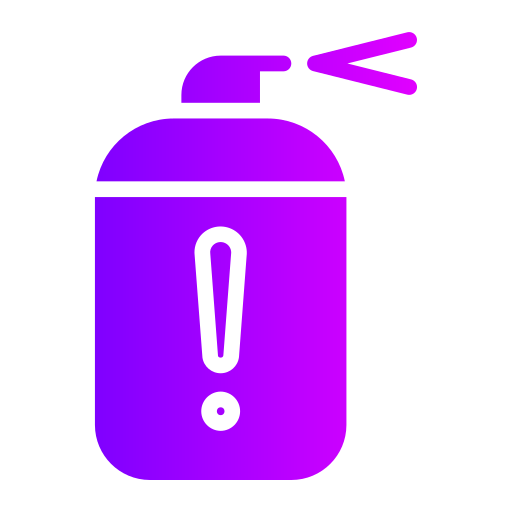 Spray free icon
