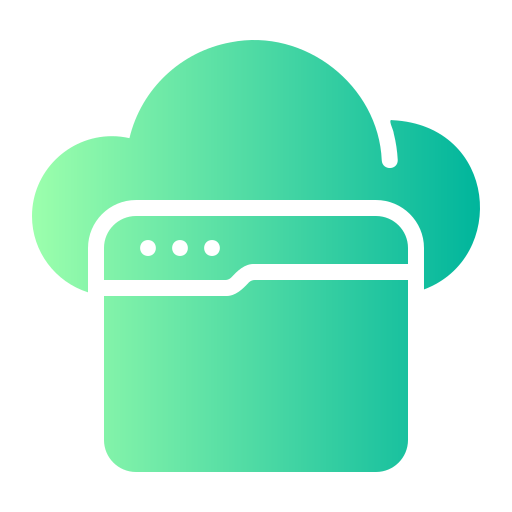 computación en la nube icono gratis