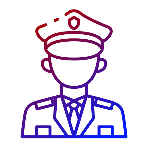 policía icono gratis