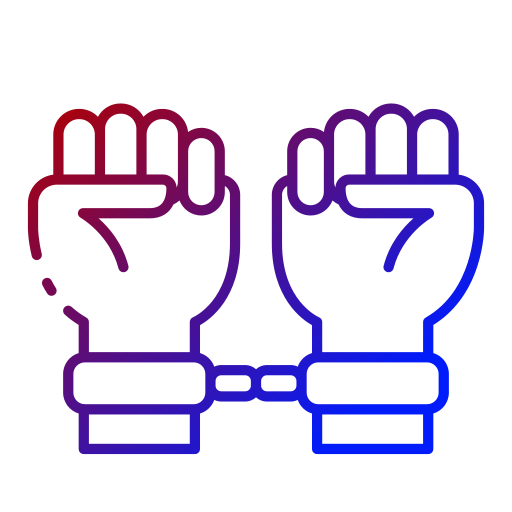 Arrested - Free hands and gestures icons