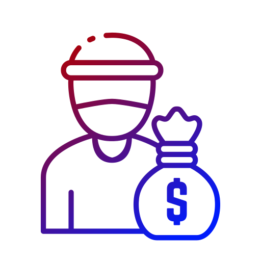 ladrón icono gratis