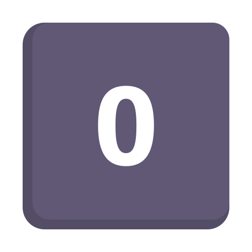 letra o icono gratis