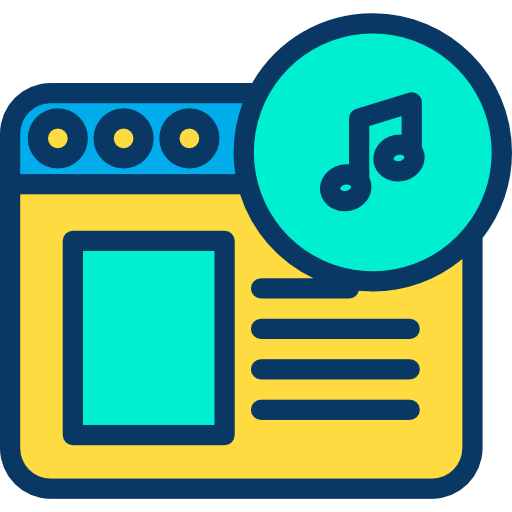 la musique Icône gratuit