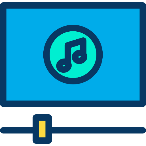 reproductor de video icono gratis