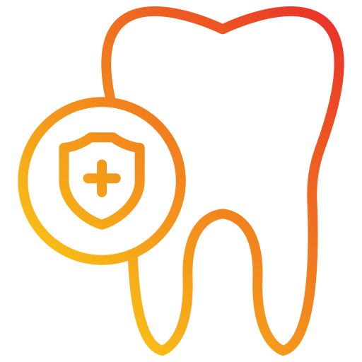 protección dental icono gratis