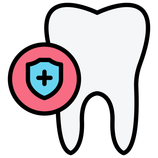 protección dental icono gratis