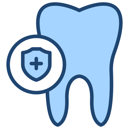 protección dental icono gratis