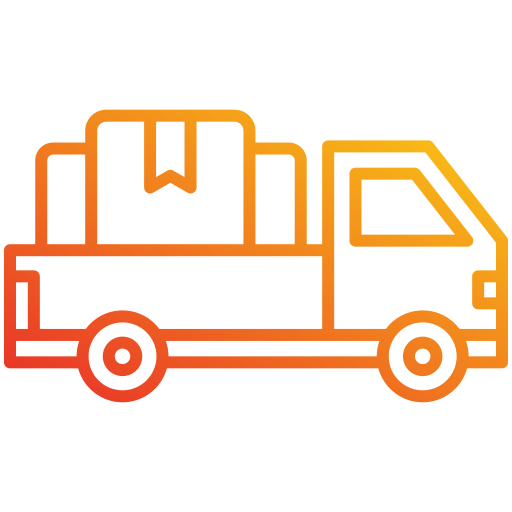 camión de carga icono gratis