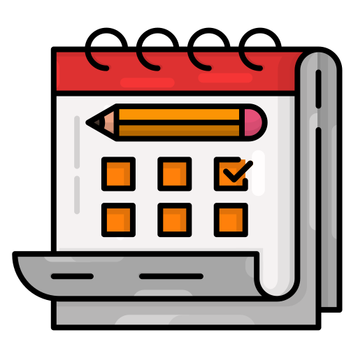 calendário grátis ícone