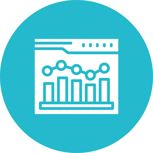 Web analytics free icon Web analytics free icon