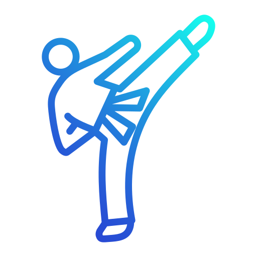 taekwondo icono gratis