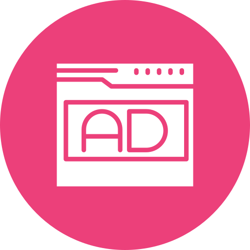les publicités Icône gratuit