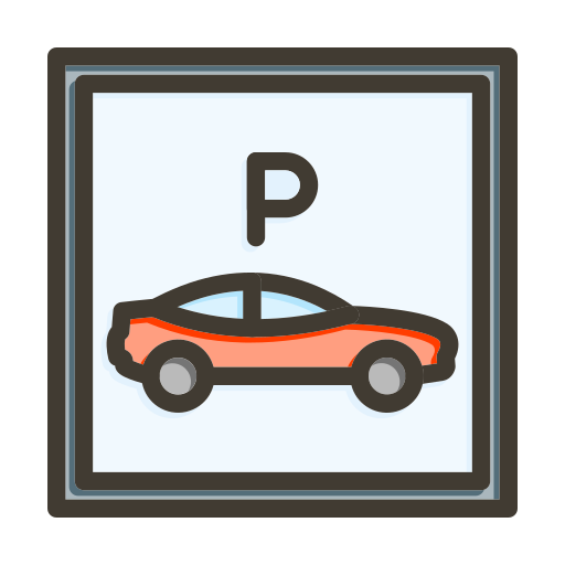 Parking free icon Parking free icon