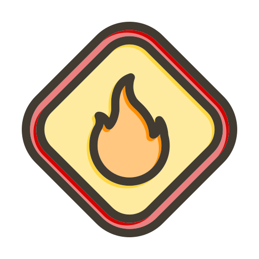 Fire free icon