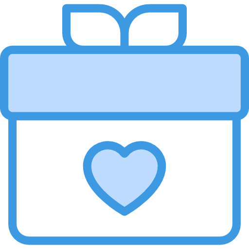 caja de regalo icono gratis