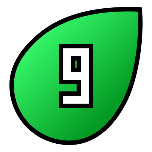 아홉 무료 아이콘