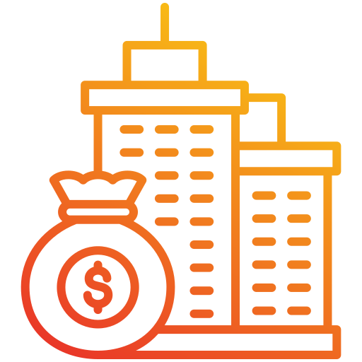 riesgo de capital icono gratis