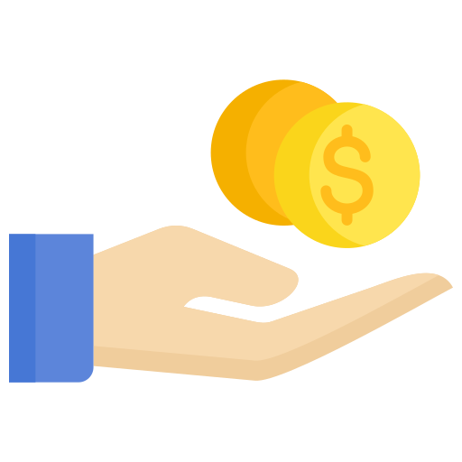 ahorros icono gratis