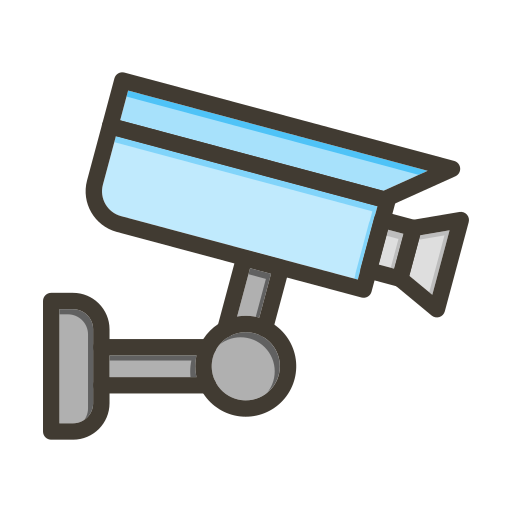 circuito cerrado de televisión icono gratis