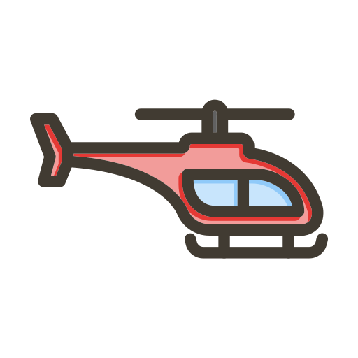 helicóptero icono gratis