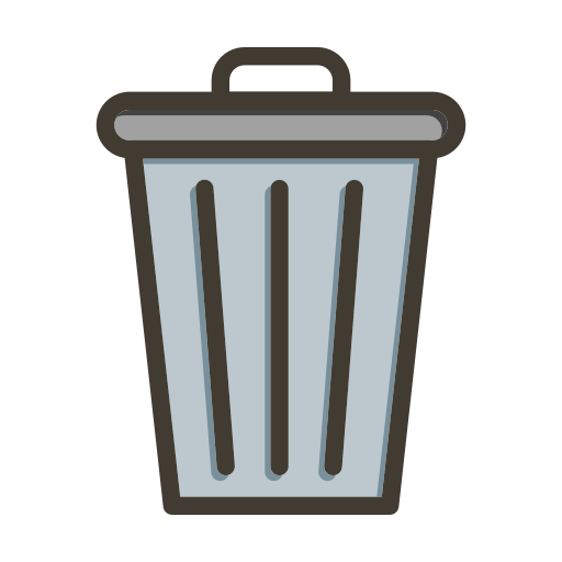 papelera de reciclaje icono gratis