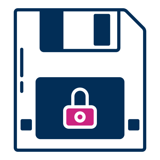 Floppy disc free icon