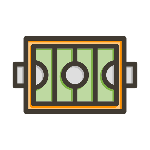 campo de hockey icono gratis