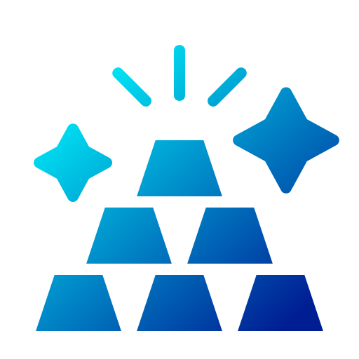 Золотые слитки бесплатно иконка