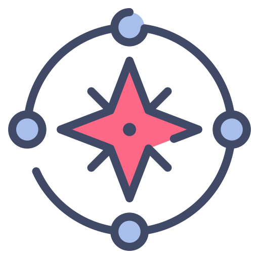 dirección icono gratis