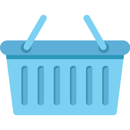 icono de cesta de compras icono gratis