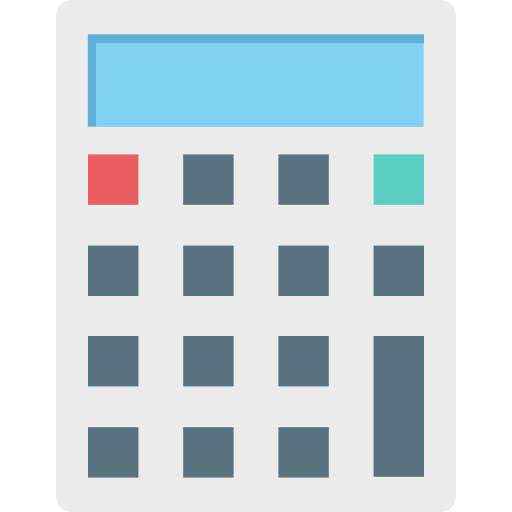 calculadora digital icono gratis