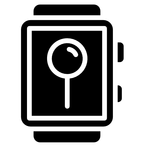 reloj inteligente icono gratis